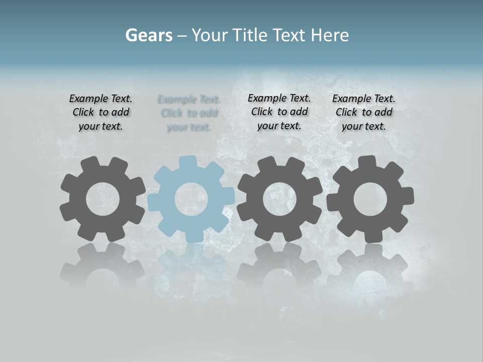 Slum Wall Peeling PowerPoint Template