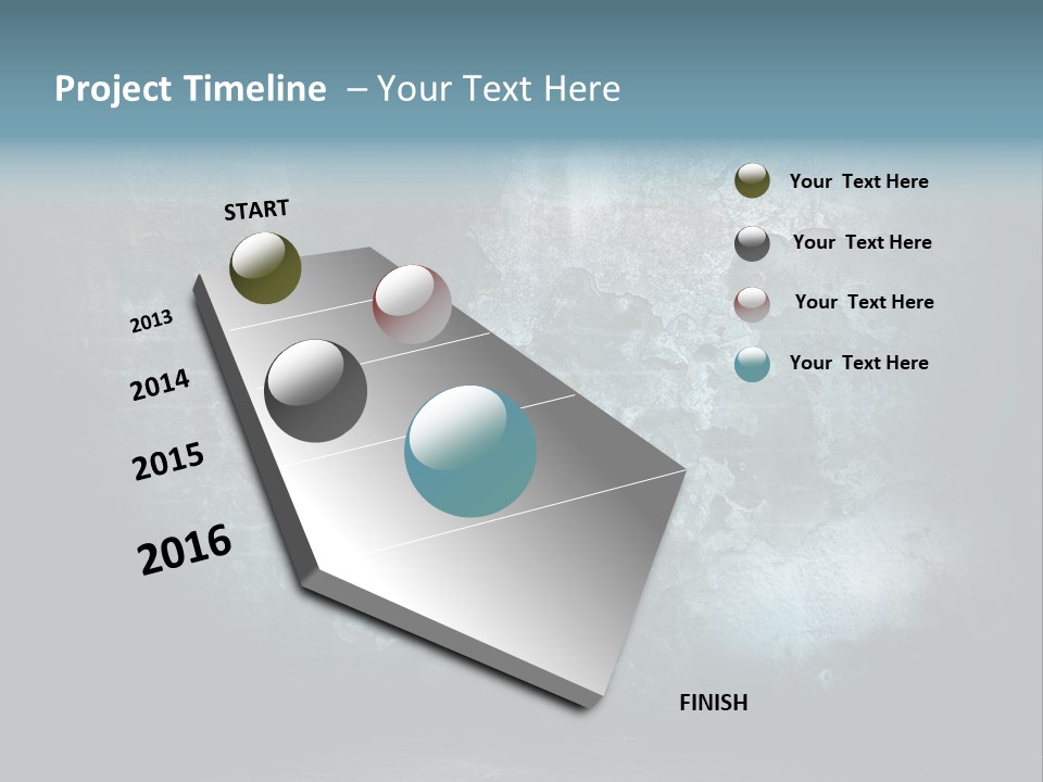 Slum Wall Peeling PowerPoint Template