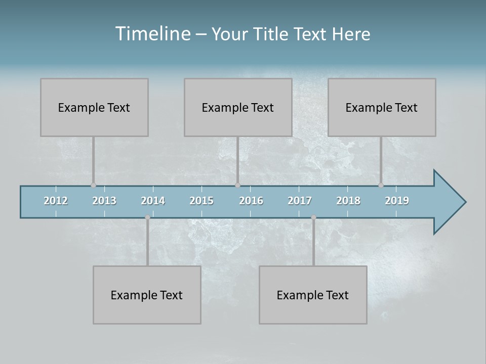 Slum Wall Peeling PowerPoint Template