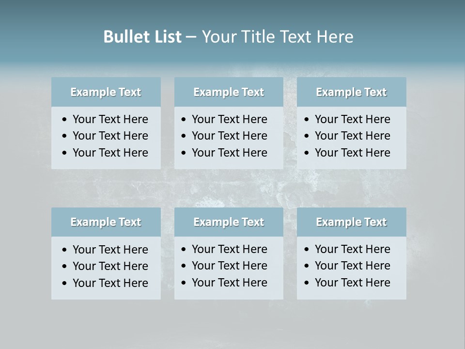Slum Wall Peeling PowerPoint Template
