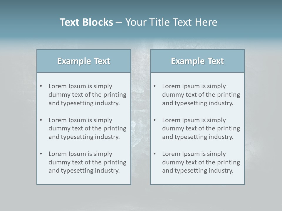 Slum Wall Peeling PowerPoint Template