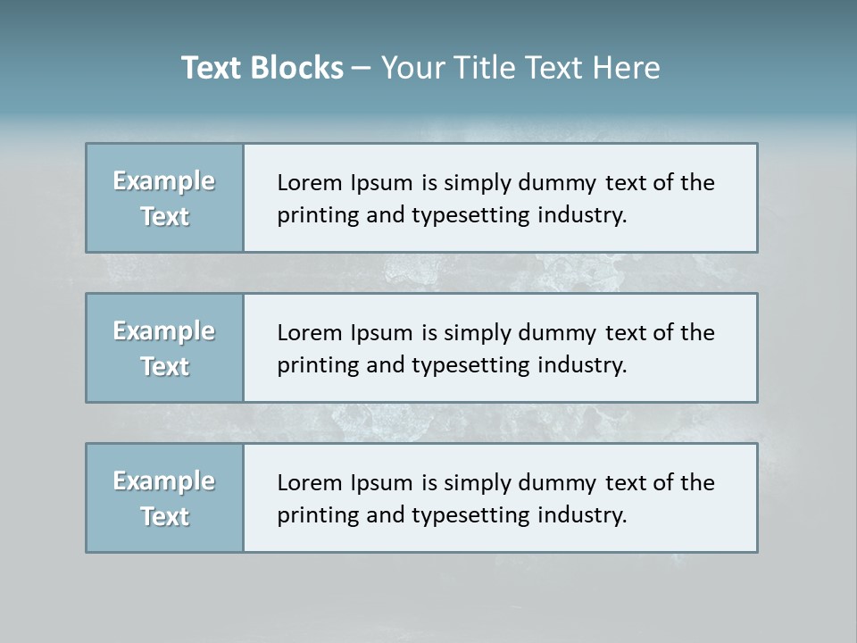 Slum Wall Peeling PowerPoint Template