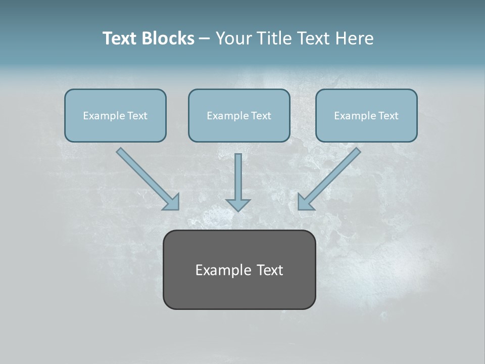 Slum Wall Peeling PowerPoint Template