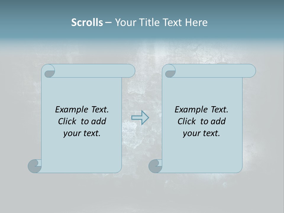 Slum Wall Peeling PowerPoint Template