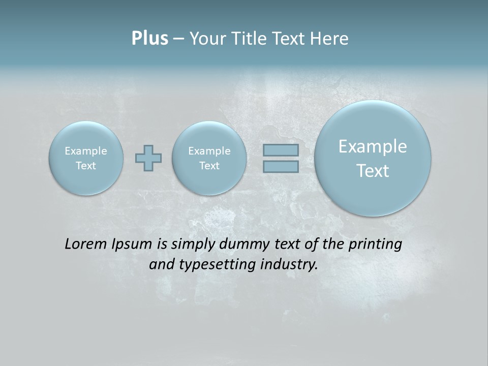 Slum Wall Peeling PowerPoint Template