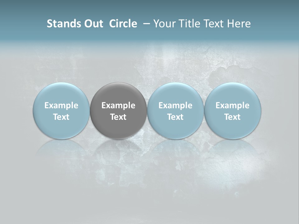 Slum Wall Peeling PowerPoint Template