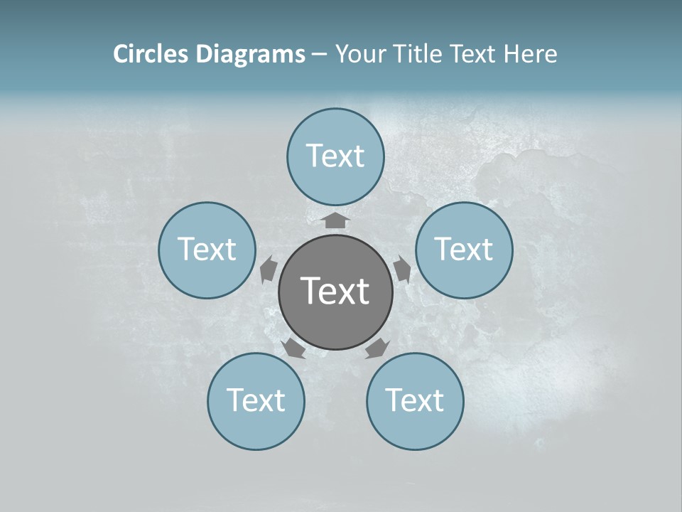 Slum Wall Peeling PowerPoint Template