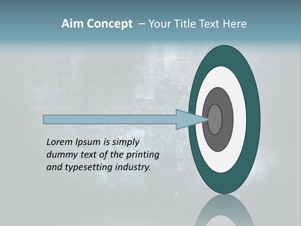 Slum Wall Peeling PowerPoint Template