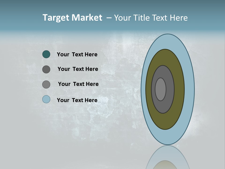 Slum Wall Peeling PowerPoint Template