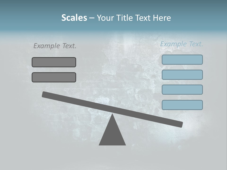 Slum Wall Peeling PowerPoint Template