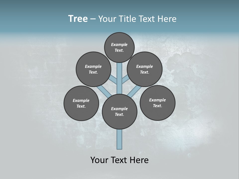 Slum Wall Peeling PowerPoint Template
