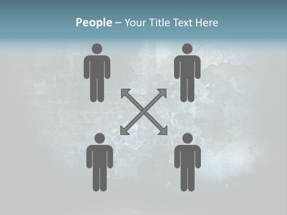 Slum Wall Peeling PowerPoint Template