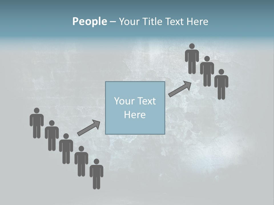 Slum Wall Peeling PowerPoint Template