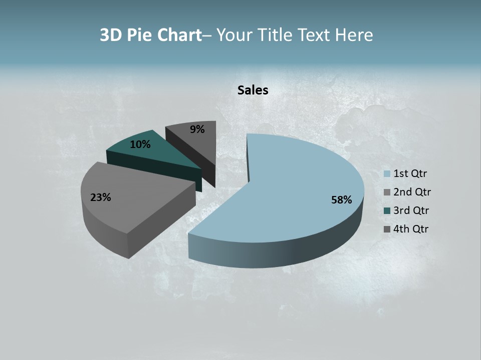 Slum Wall Peeling PowerPoint Template