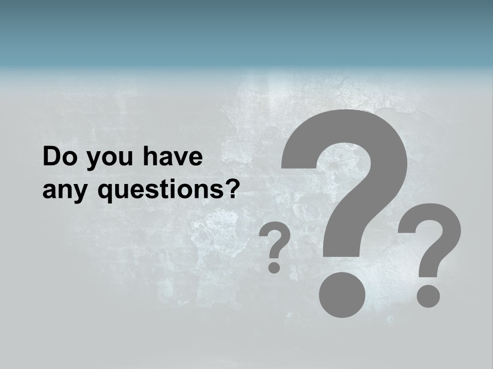 Slum Wall Peeling PowerPoint Template