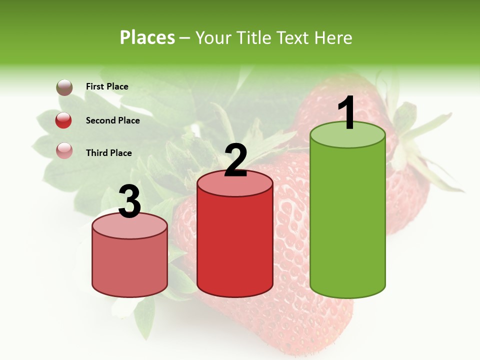Healthy Natural Berry PowerPoint Template