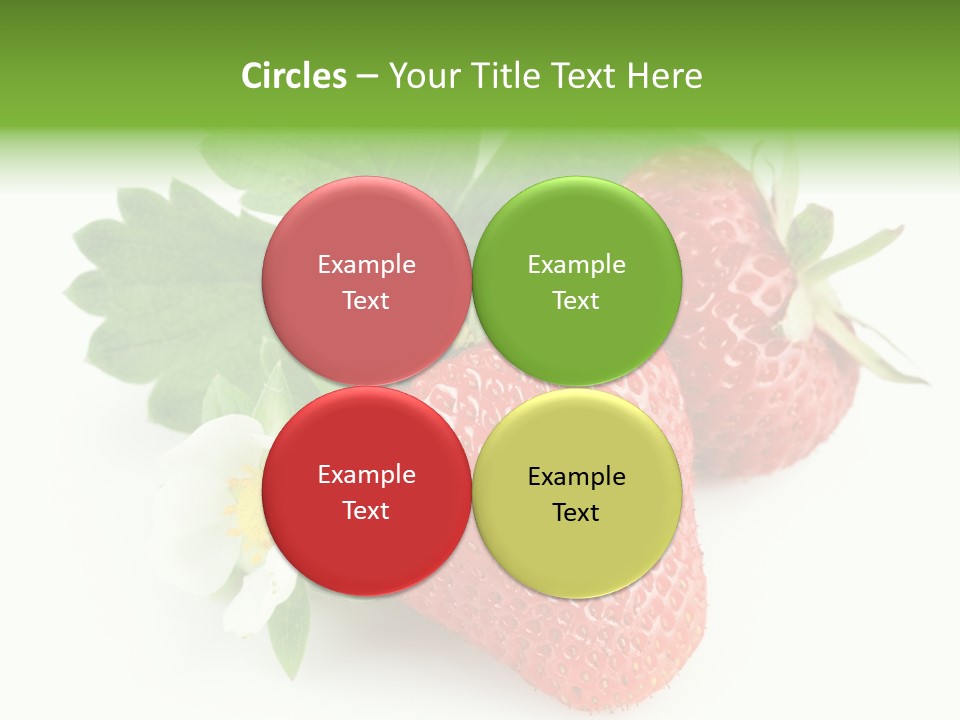 Healthy Natural Berry PowerPoint Template