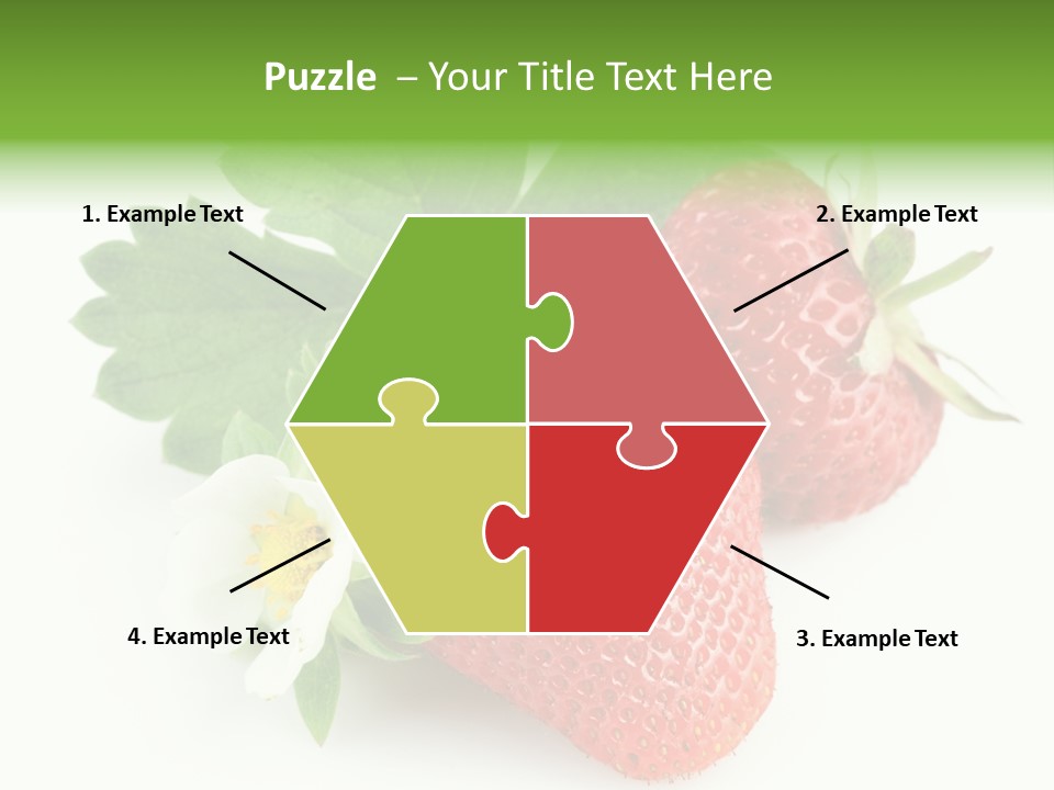 Healthy Natural Berry PowerPoint Template