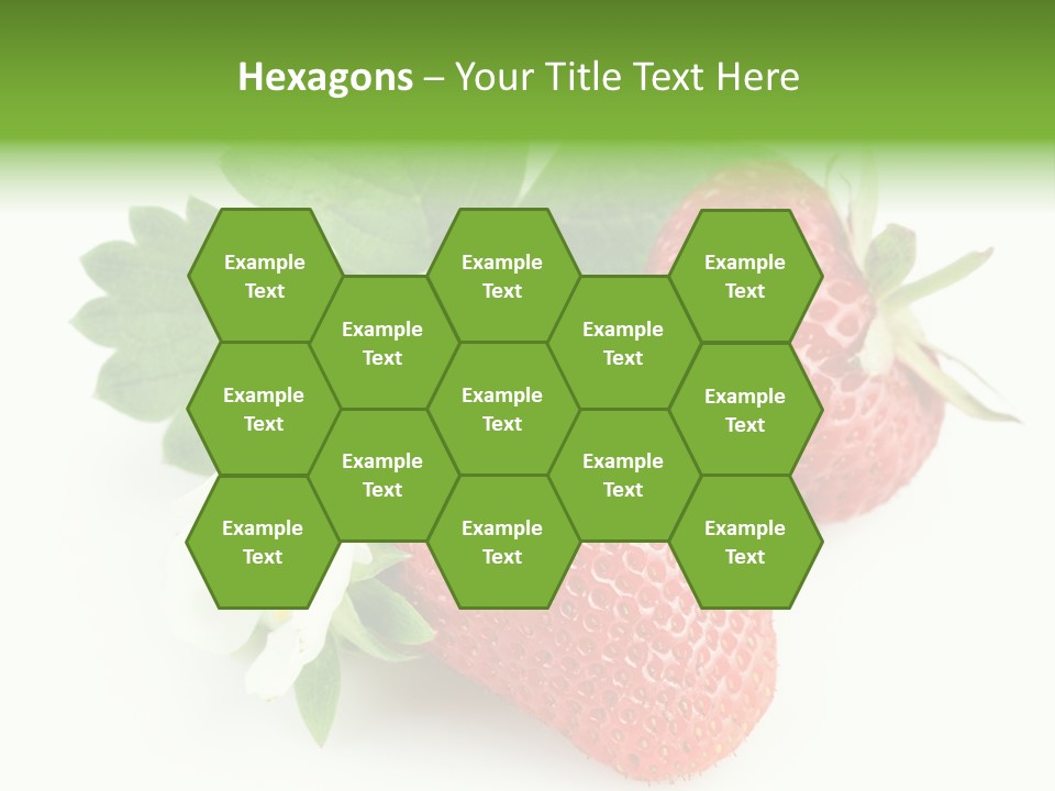 Healthy Natural Berry PowerPoint Template