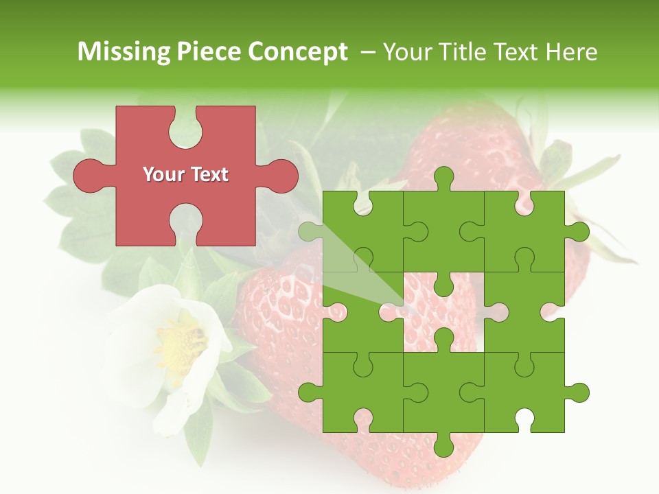 Healthy Natural Berry PowerPoint Template