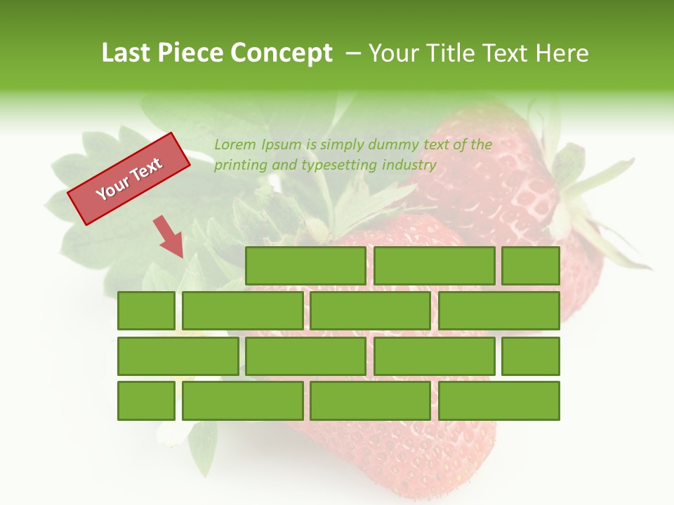 Healthy Natural Berry PowerPoint Template