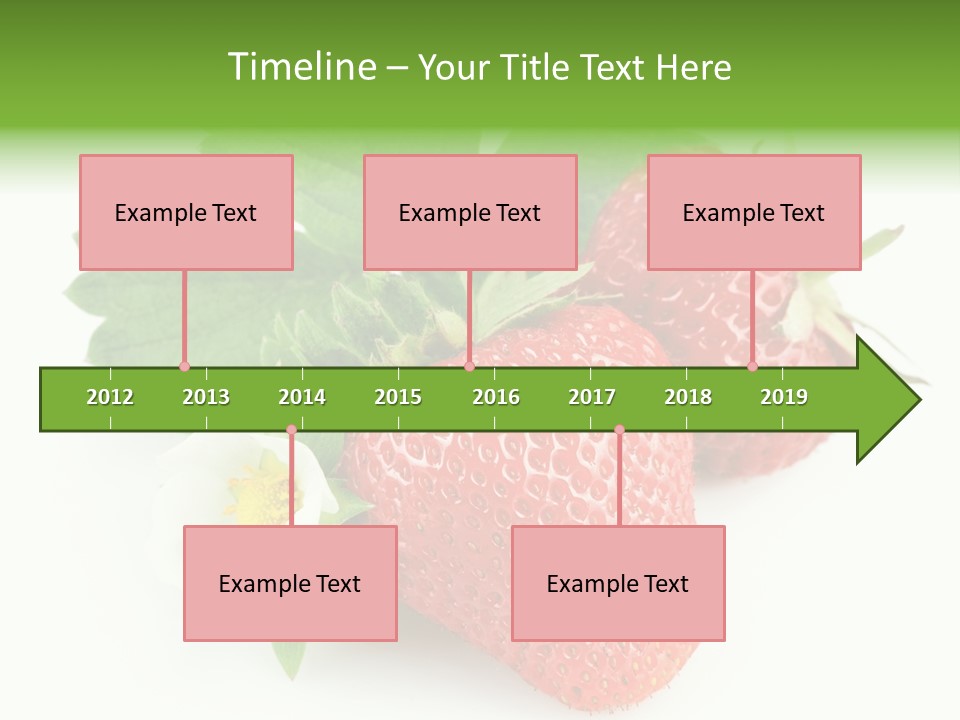 Healthy Natural Berry PowerPoint Template