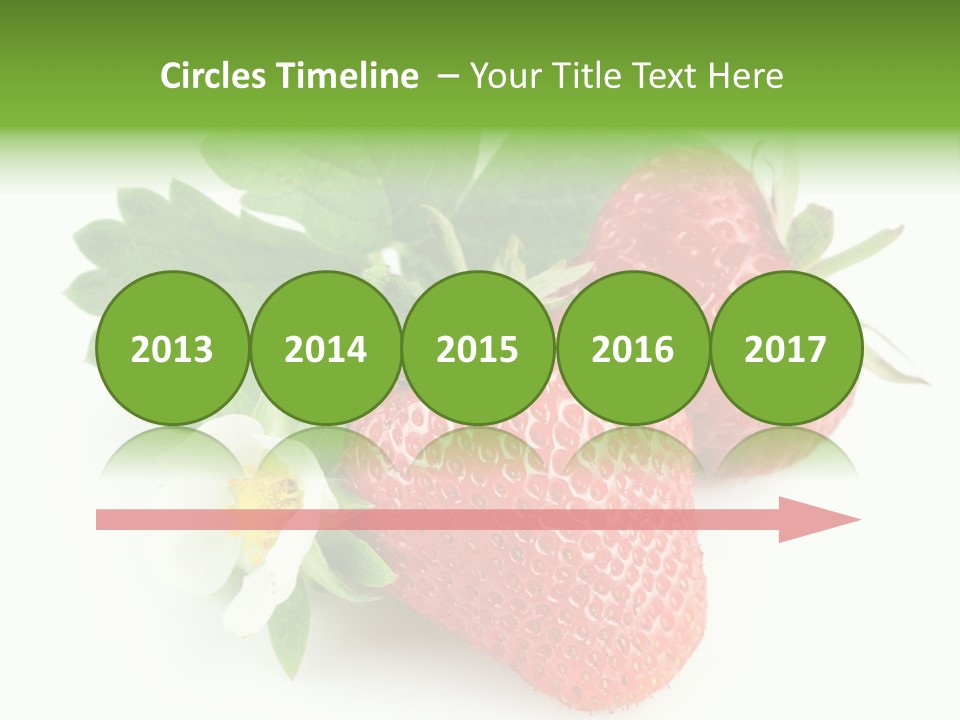 Healthy Natural Berry PowerPoint Template
