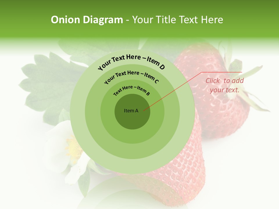 Healthy Natural Berry PowerPoint Template