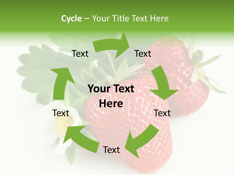 Healthy Natural Berry PowerPoint Template