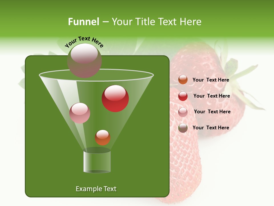 Healthy Natural Berry PowerPoint Template