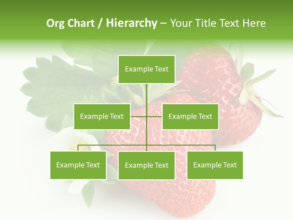 Healthy Natural Berry PowerPoint Template