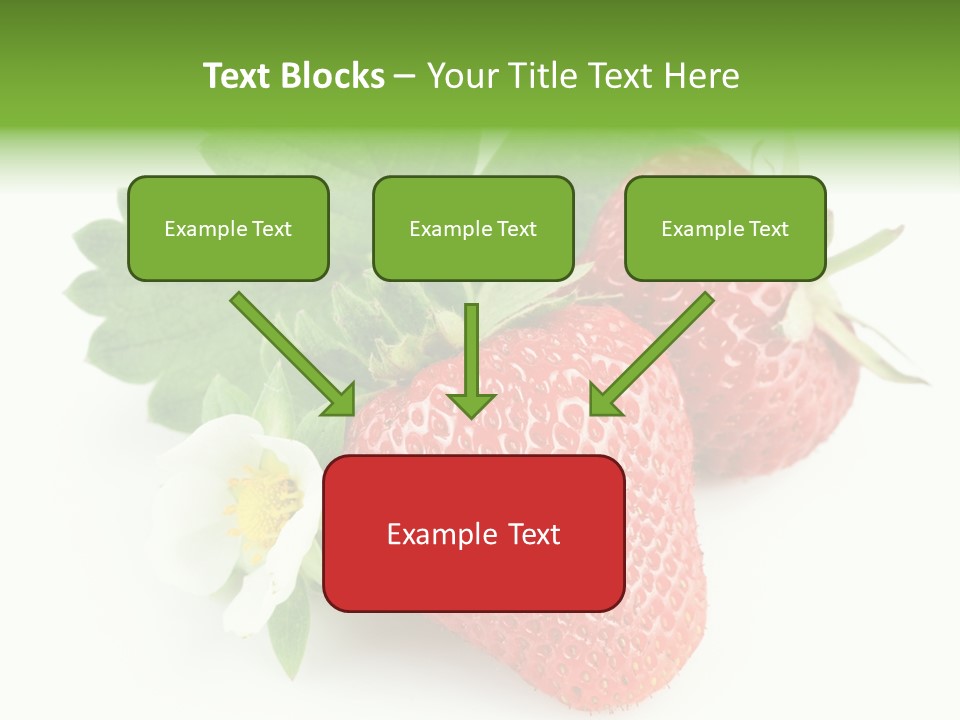 Healthy Natural Berry PowerPoint Template