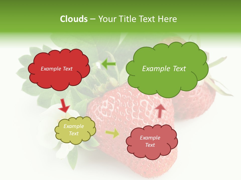 Healthy Natural Berry PowerPoint Template