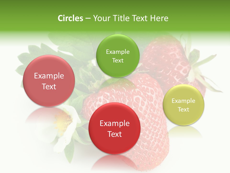 Healthy Natural Berry PowerPoint Template