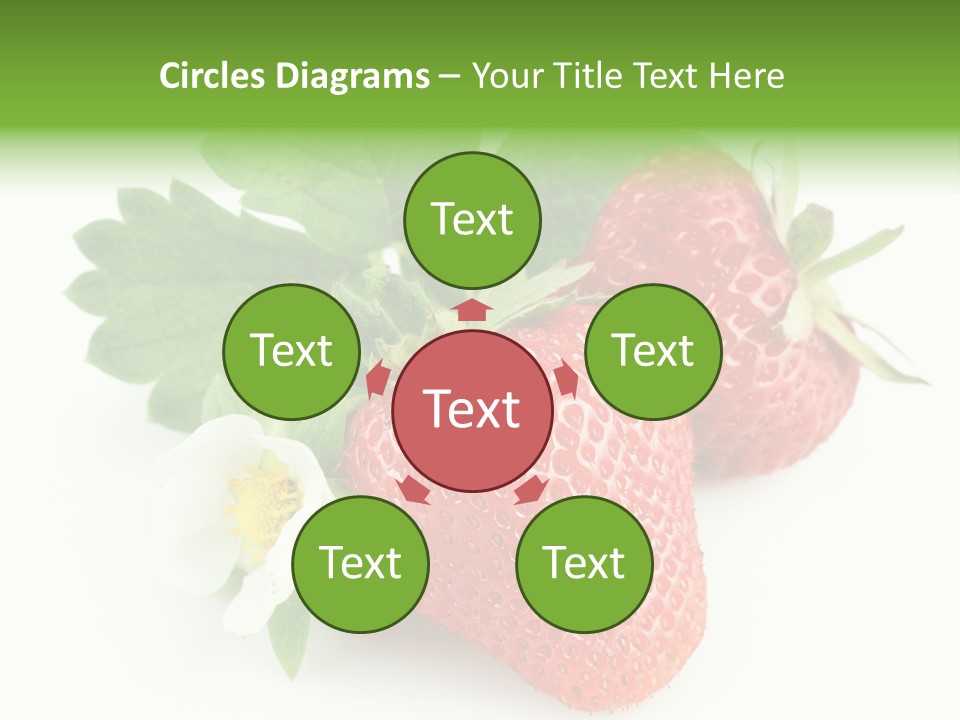 Healthy Natural Berry PowerPoint Template