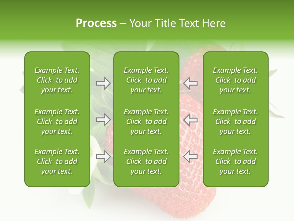 Healthy Natural Berry PowerPoint Template