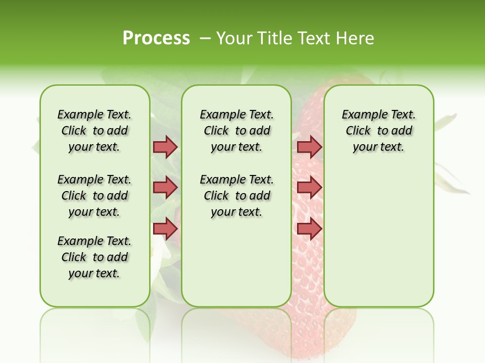 Healthy Natural Berry PowerPoint Template