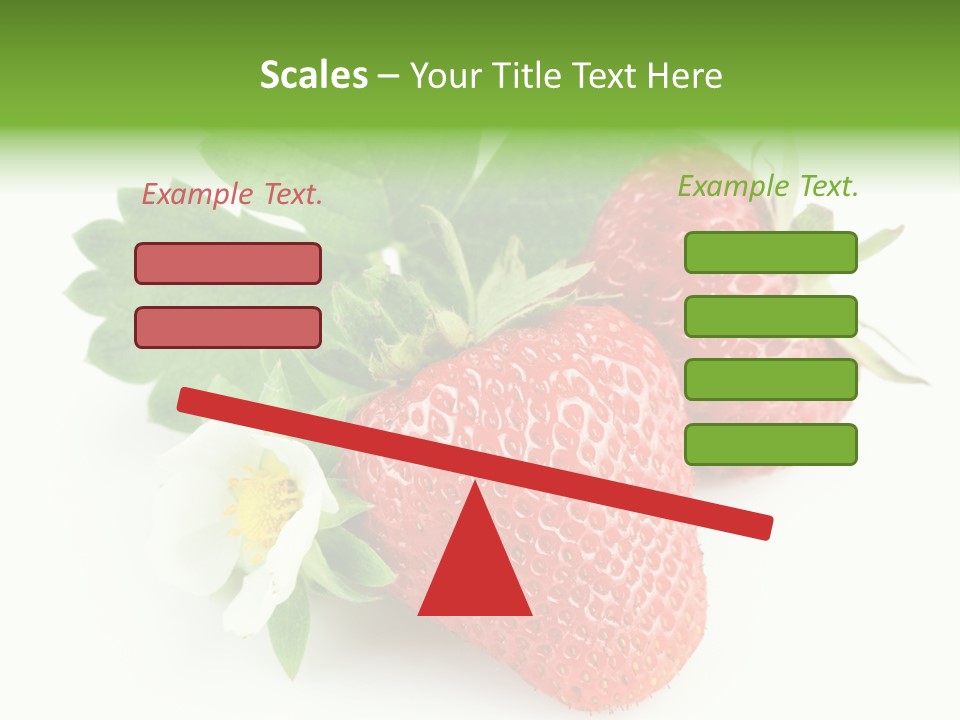 Healthy Natural Berry PowerPoint Template