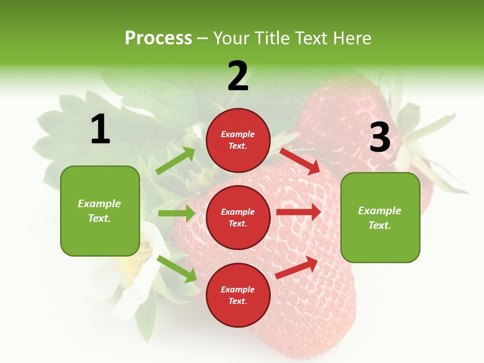 Healthy Natural Berry PowerPoint Template