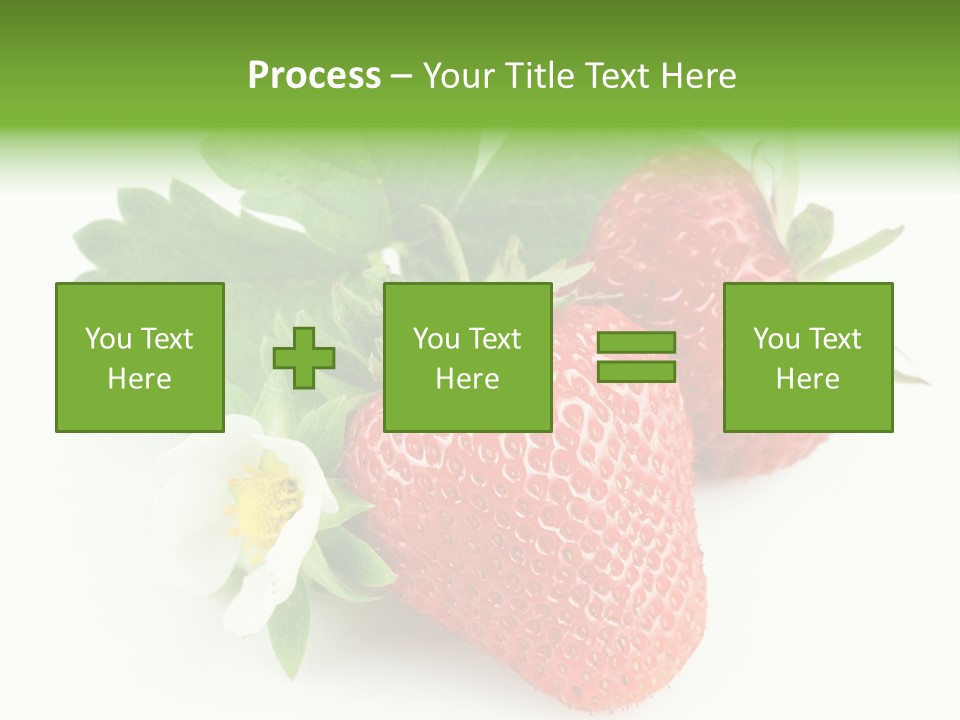 Healthy Natural Berry PowerPoint Template