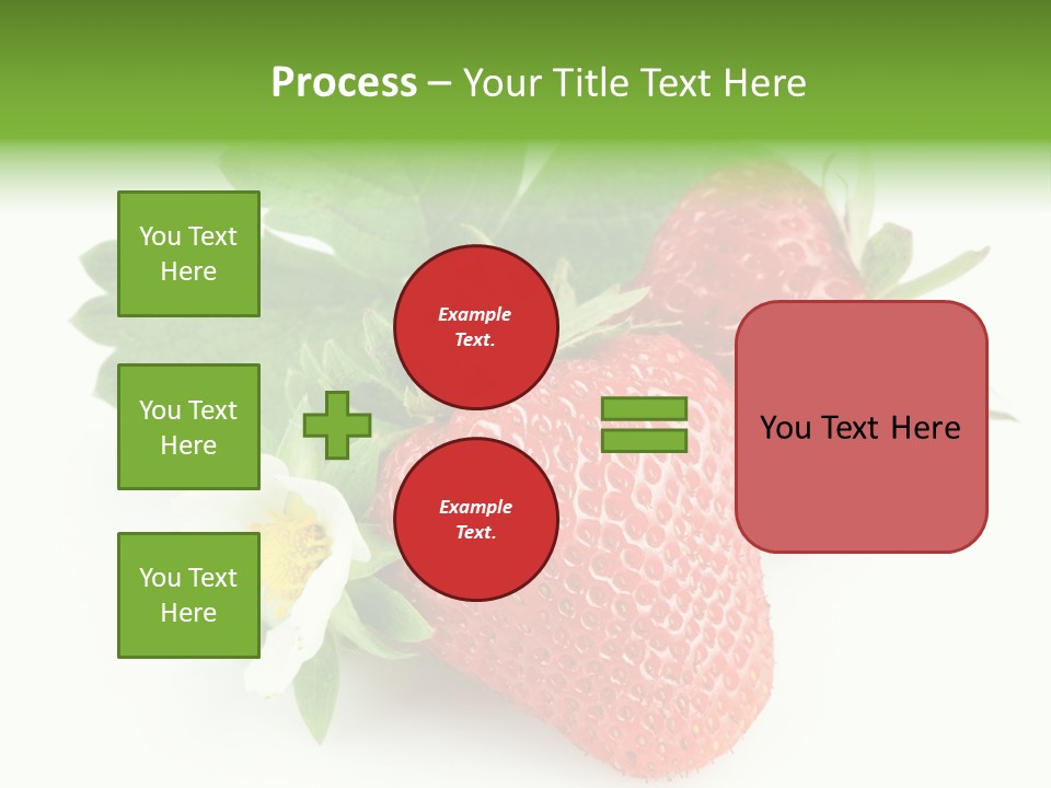 Healthy Natural Berry PowerPoint Template