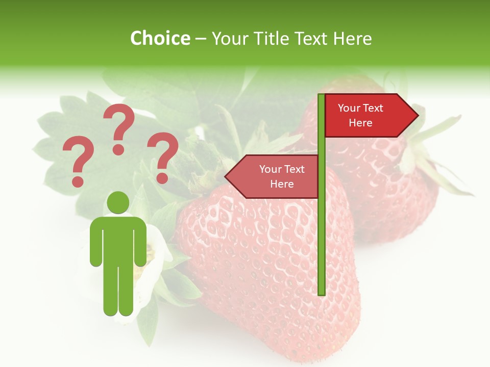 Healthy Natural Berry PowerPoint Template