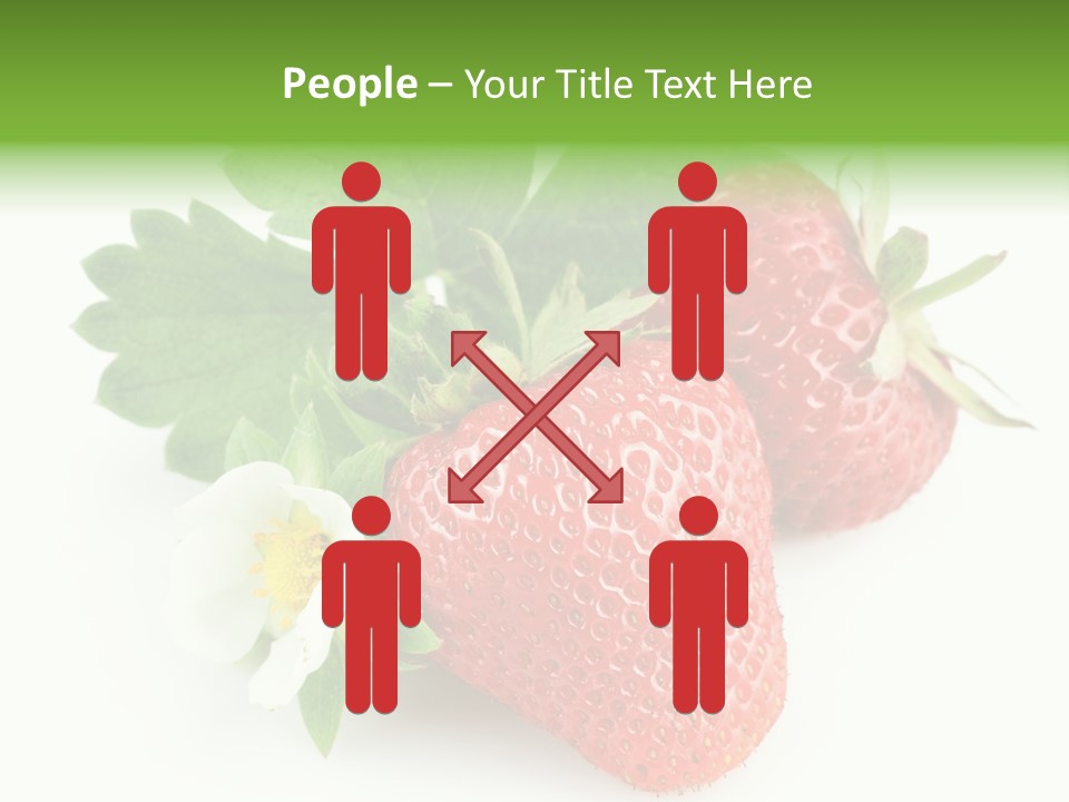 Healthy Natural Berry PowerPoint Template