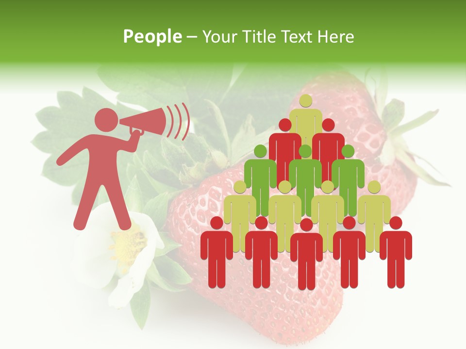 Healthy Natural Berry PowerPoint Template
