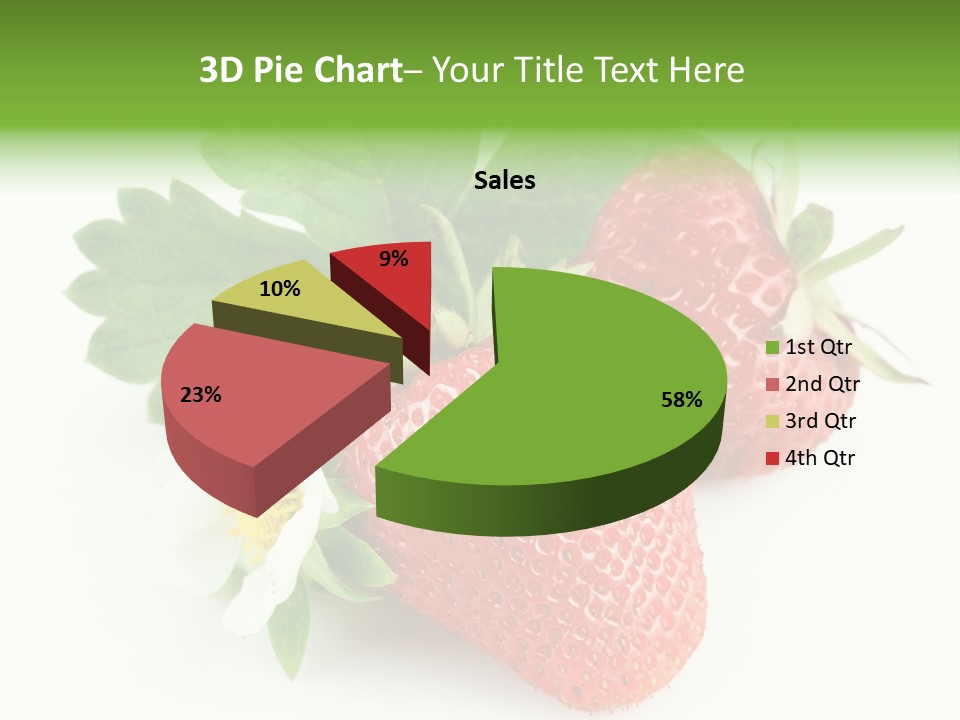 Healthy Natural Berry PowerPoint Template