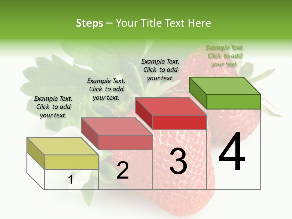 Healthy Natural Berry PowerPoint Template