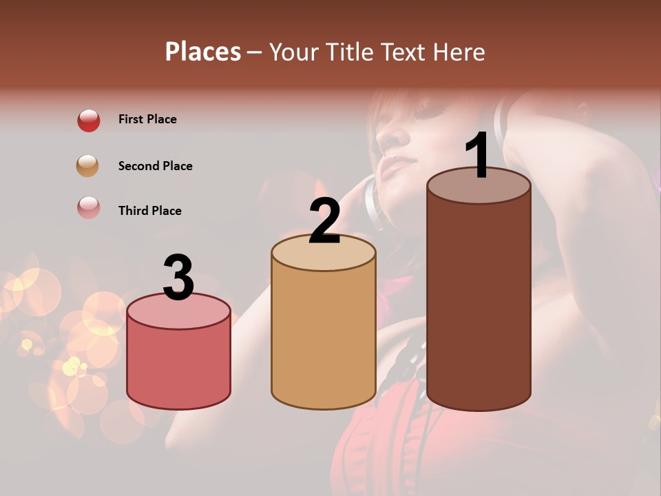 Club Beauty Enjoyment PowerPoint Template