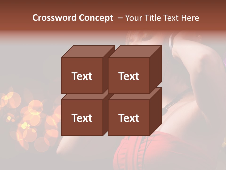 Club Beauty Enjoyment PowerPoint Template