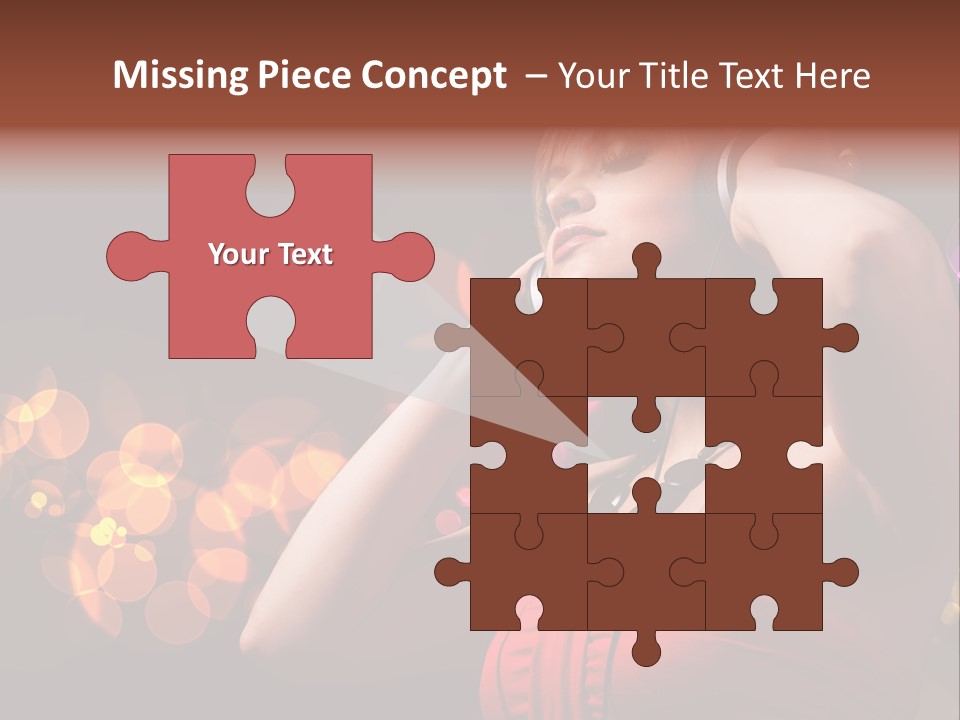 Club Beauty Enjoyment PowerPoint Template