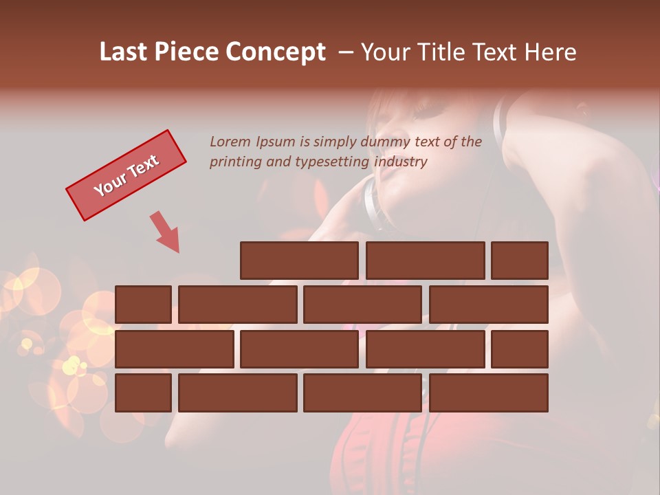 Club Beauty Enjoyment PowerPoint Template